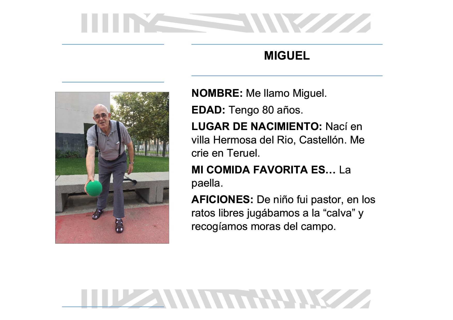 Sr. Miguel